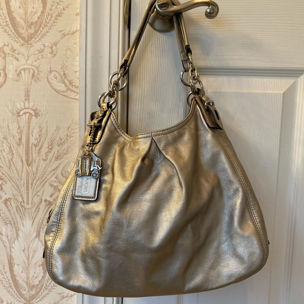 Coach Hobo (color: pewter)